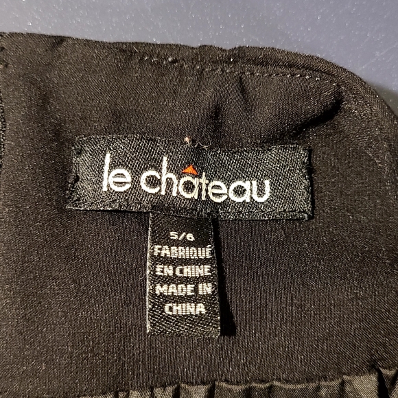 Black pleated mini skirt - Picture 3 of 7